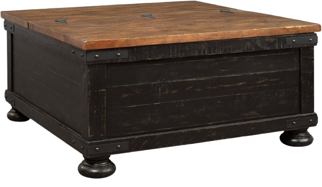 Lift Top Coffee Table, Storage, Split-top Design